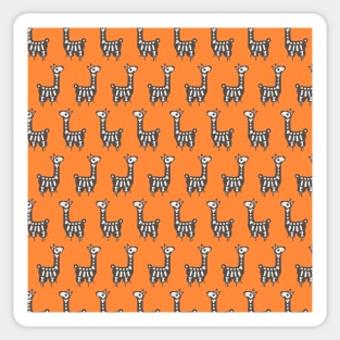 Halloween llama Sticker